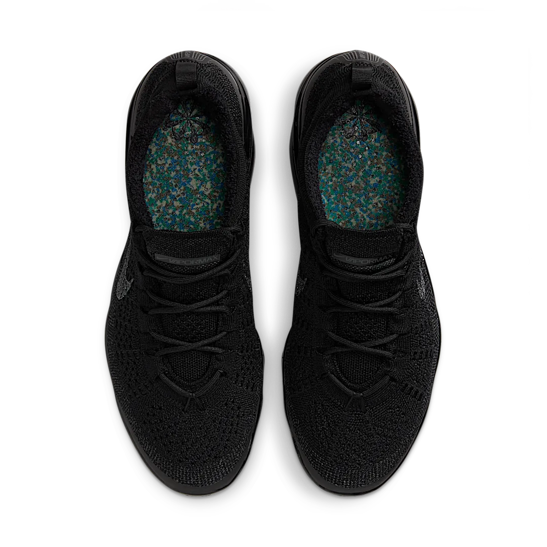 Overkicks - Nike Air VaporMax 2023 Flyknit Black Anthracite (DV1678-003) - vista trasera