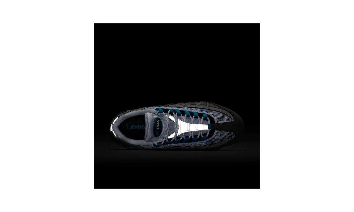 Overkicks - Nike Air VaporMax 95 Neo Turquoise (AJ7292-002) - detalle lateral interior