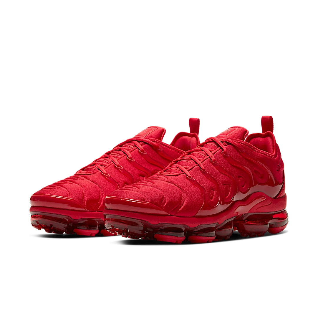 Overkicks - Nike Air VaporMax Plus Triple Red (CW6973-600) - vista trasera