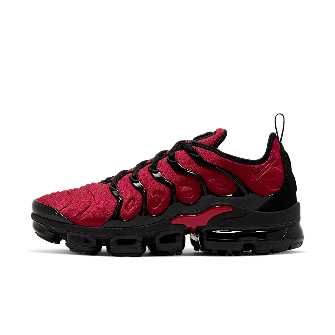 Overkicks - Nike Air VaporMax Plus University Red Black (CU4863-600) - vista lateral