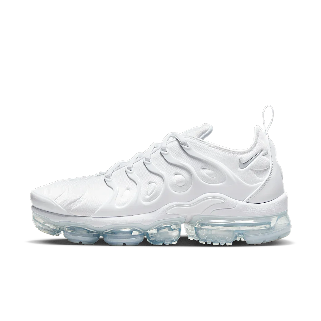 Overkicks - Nike Air VaporMax Plus White (924453-100) - vista lateral