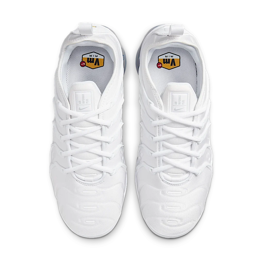 Overkicks - Nike Air VaporMax Plus White (924453-100) - par completo