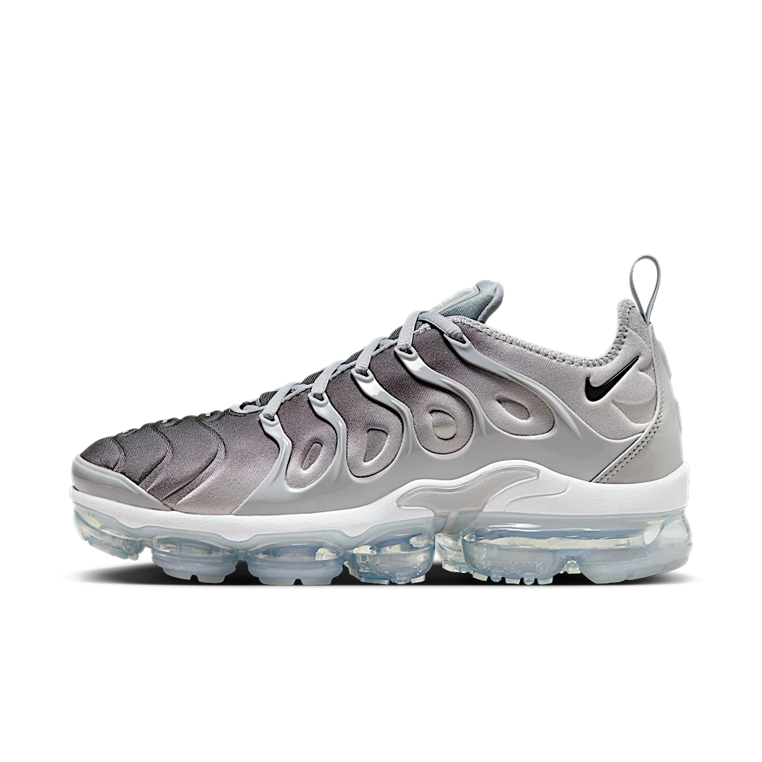 Overkicks - Nike Air VaporMax Plus Wolf Grey Black (924453-007) - vista lateral