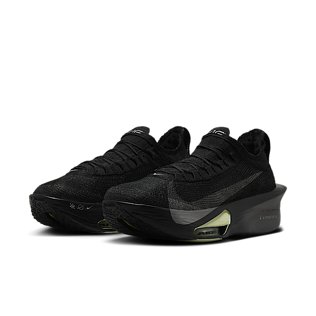 Overkicks - Nike Air Zoom Alphafly Next% 3 Black Olive Aura (HV6350-001) - vista trasera