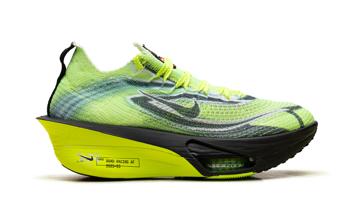 Overkicks - Nike Air Zoom Alphafly Next% 3 Ekiden Pack Volt (IM8066-999) - detalle talon