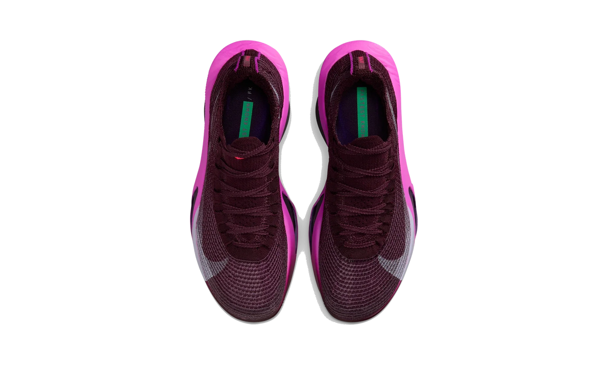 Overkicks - Nike Air Zoom Alphafly Next% 3 Faith Kipyegon Fuchsia Dream (Womens) (IB4201-600) - vista superior