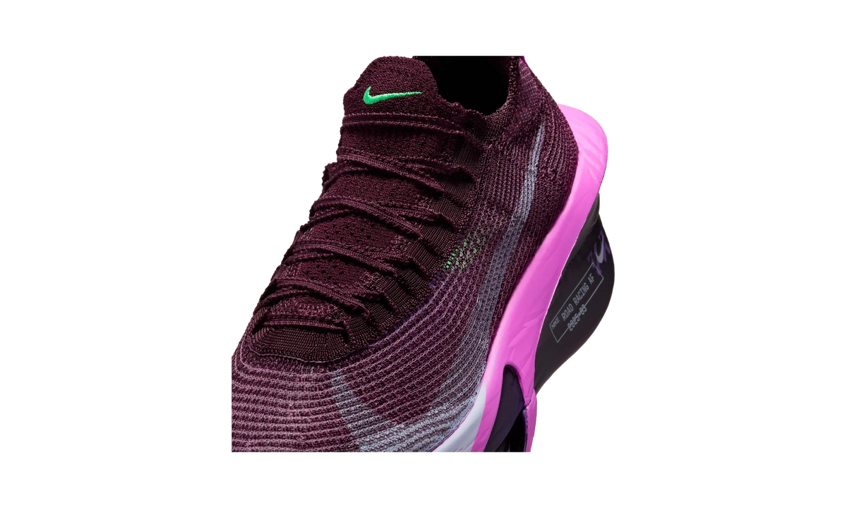 Overkicks - Nike Air Zoom Alphafly Next% 3 Faith Kipyegon Fuchsia Dream (Womens) (IB4201-600) - detalle lateral interior