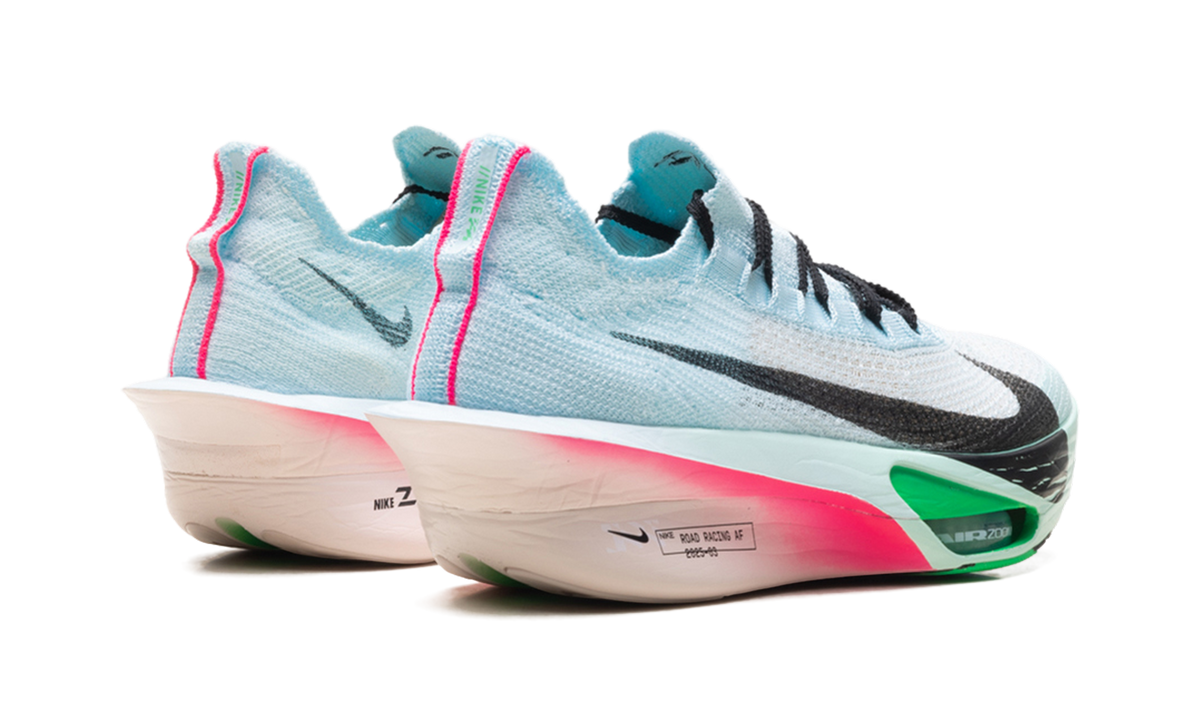 Overkicks - Nike Air Zoom Alphafly Next% 3 Glacier Blue Mint Foam (FD8311-400) - vista trasera