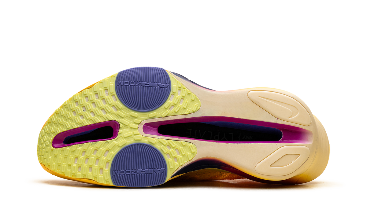 Overkicks - Nike Air Zoom Alphafly Next% 3 Laser Orange Indigo Burst (FD8311-800) - vista superior