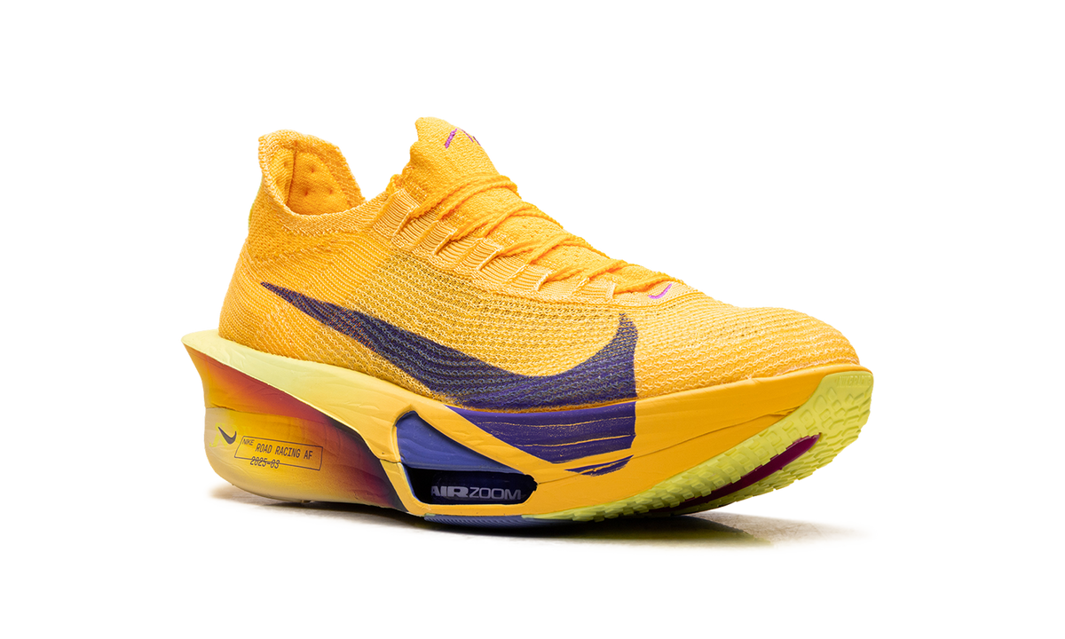 Overkicks - Nike Air Zoom Alphafly Next% 3 Laser Orange Indigo Burst (FD8311-800) - detalle lateral interior