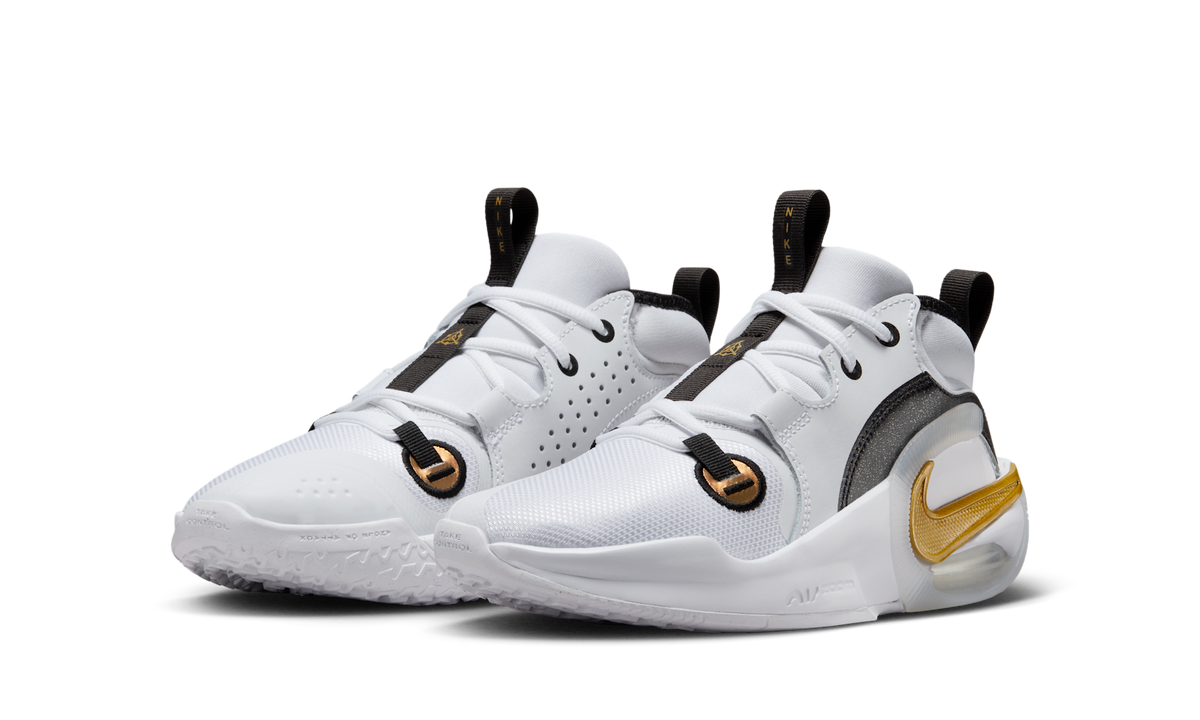 Overkicks - Nike Air Zoom Crossover 2 White Metallic Gold (GS) (FB2689-100) - imagen 2