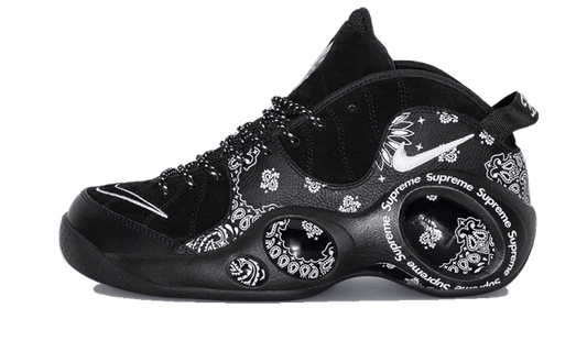 Overkicks - Nike Air Zoom Flight 95 SP Supreme Black (DJ8604-001) - vista lateral