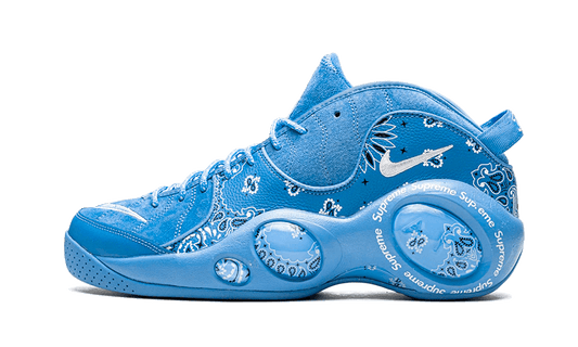 Overkicks - Nike Air Zoom Flight 95 SP Supreme University Blue (DJ8604-400) - vista lateral