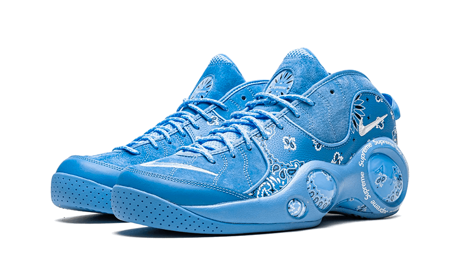 Overkicks - Nike Air Zoom Flight 95 SP Supreme University Blue (DJ8604-400) - vista trasera