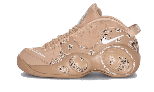 Overkicks - Nike Air Zoom Flight 95 SP Supreme Wheat (DJ8604-200) - vista lateral