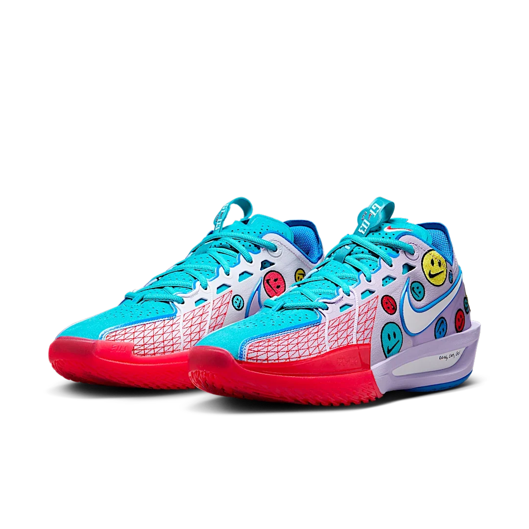 Overkicks - Nike Air Zoom GT Cut 3 Jewell Loyd Dusty Cactus Lilac Bloom (HJ6630-900/HJ6631-900) - vista trasera