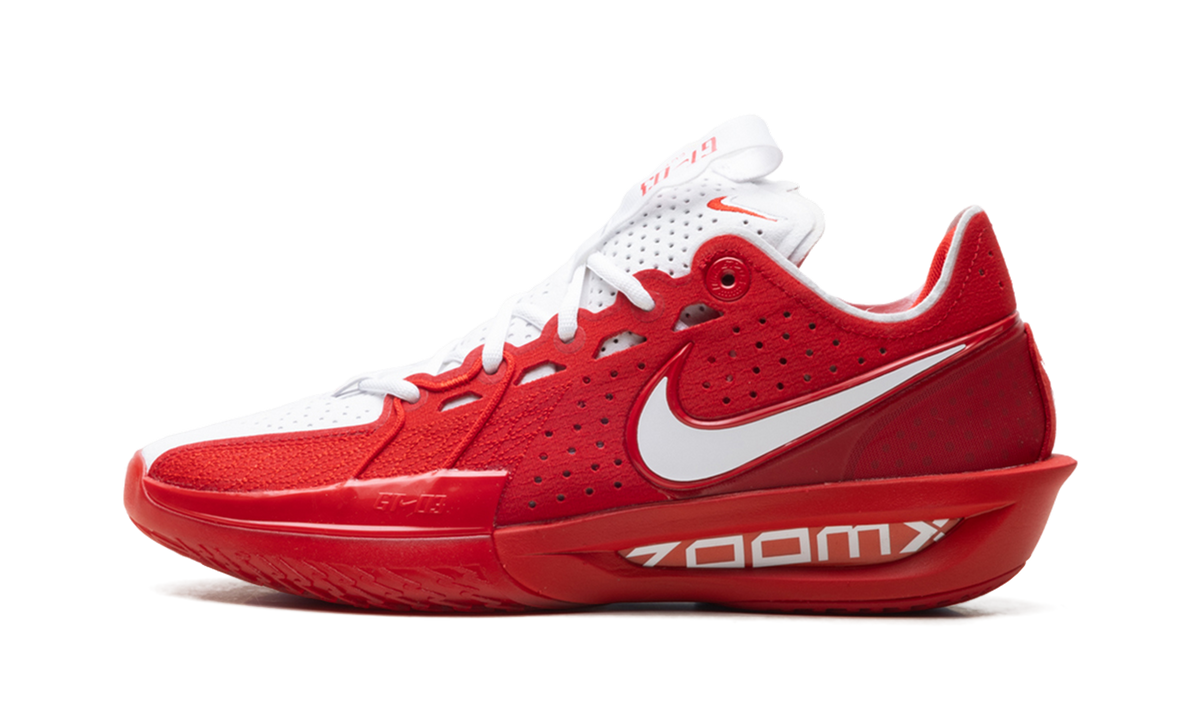 Overkicks - Nike Air Zoom GT Cut 3 TB University Red White (IB4458-600) - vista lateral