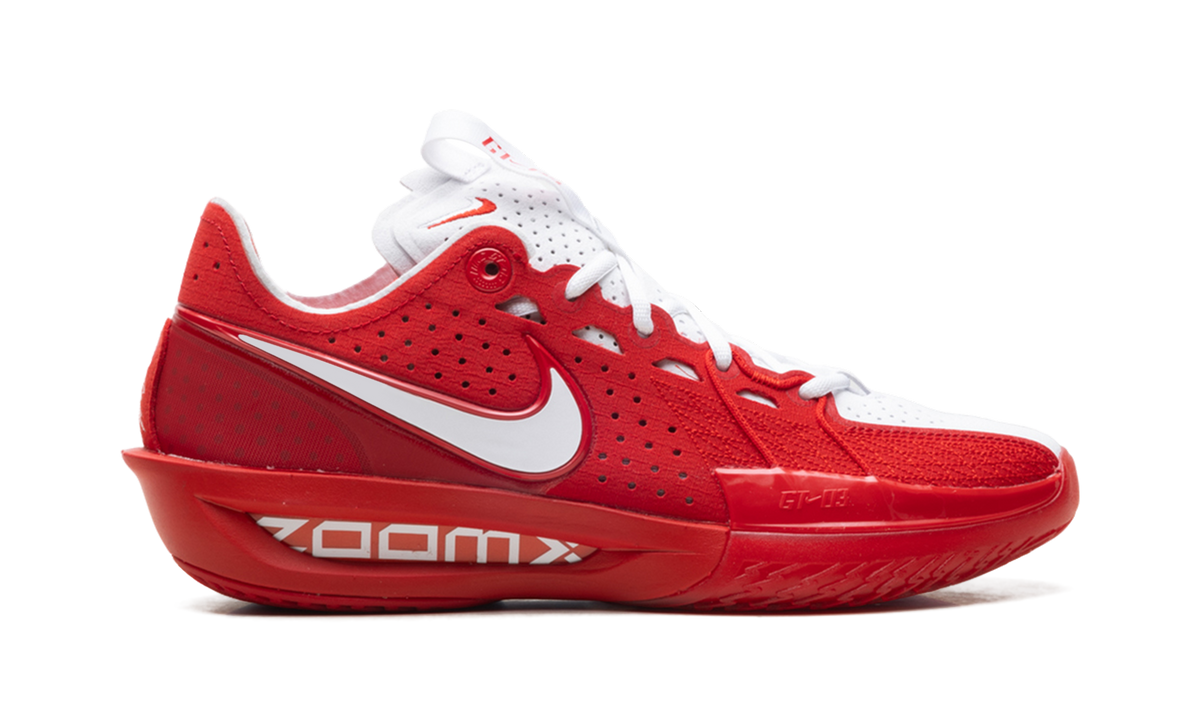 Overkicks - Nike Air Zoom GT Cut 3 TB University Red White (IB4458-600) - vista superior