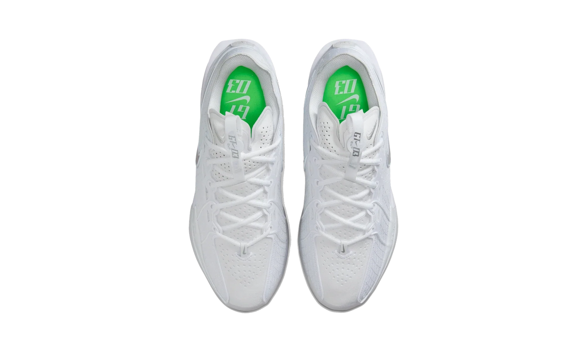 Overkicks - Nike Air Zoom GT Cut 3 TB White Metallic Silver (IB4458-100) - vista superior