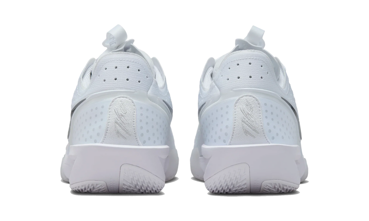 Overkicks - Nike Air Zoom GT Cut 3 TB White Metallic Silver (IB4458-100) - detalle talon