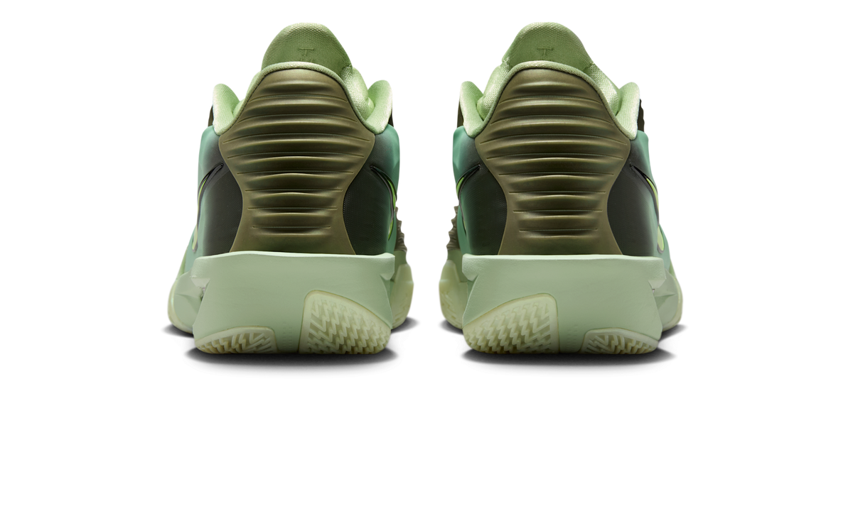 Overkicks - Nike Air Zoom GT Cut 3 Turbo Honeydew Barely Volt (HV9919-300/HV9918-300) - detalle talon