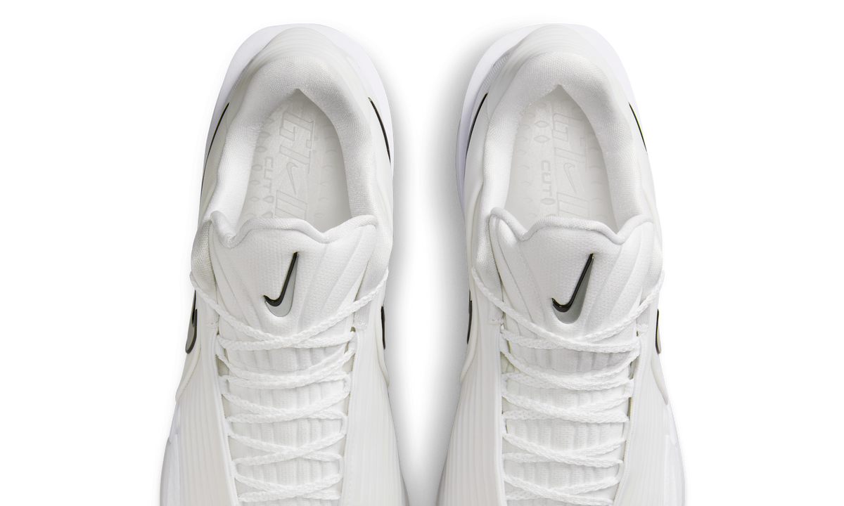 Overkicks - Nike Air Zoom GT Cut 3 Turbo White Metallic Silver (HV9919-101/HV9918-101) - vista superior