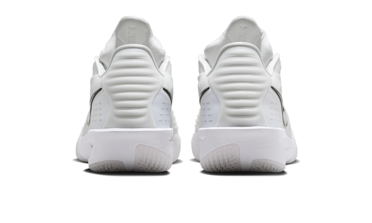 Overkicks - Nike Air Zoom GT Cut 3 Turbo White Metallic Silver (HV9919-101/HV9918-101) - detalle talon