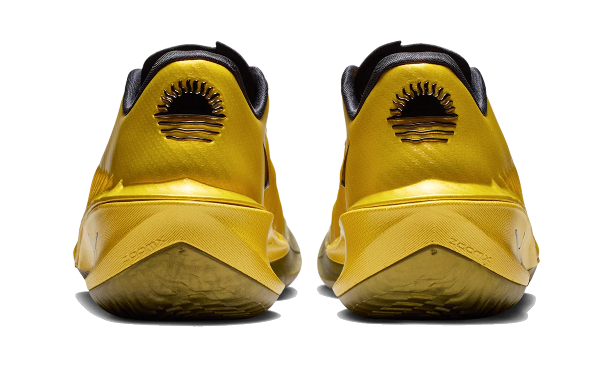 Overkicks - Nike Air Zoom GT Cut 4 Jordan Poole Golden Beach PE (IR7206-700) - detalle talon
