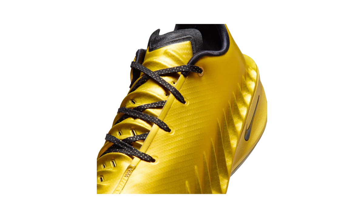 Overkicks - Nike Air Zoom GT Cut 4 Jordan Poole Golden Beach PE (IR7206-700) - detalle lateral interior