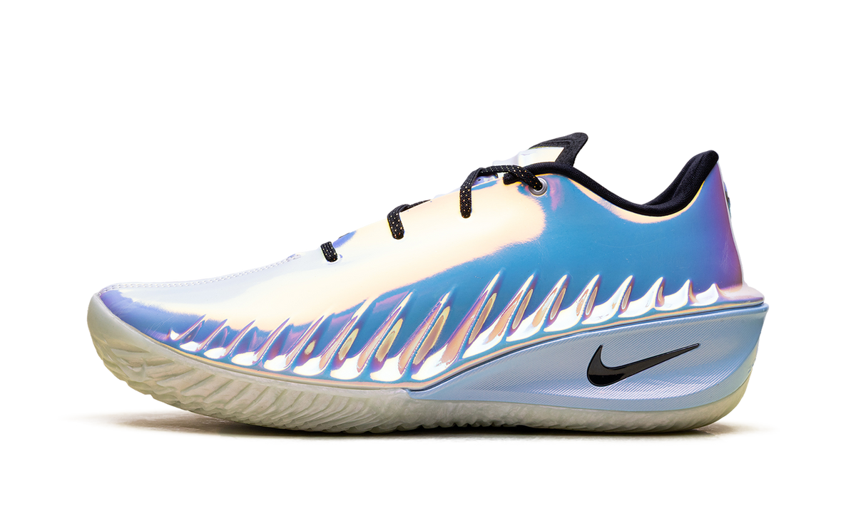 Overkicks - Nike Air Zoom GT Cut 4 LX Victor Wembanyama All-Star Warning Label (IB6729-910 / IB6731-910) - vista lateral