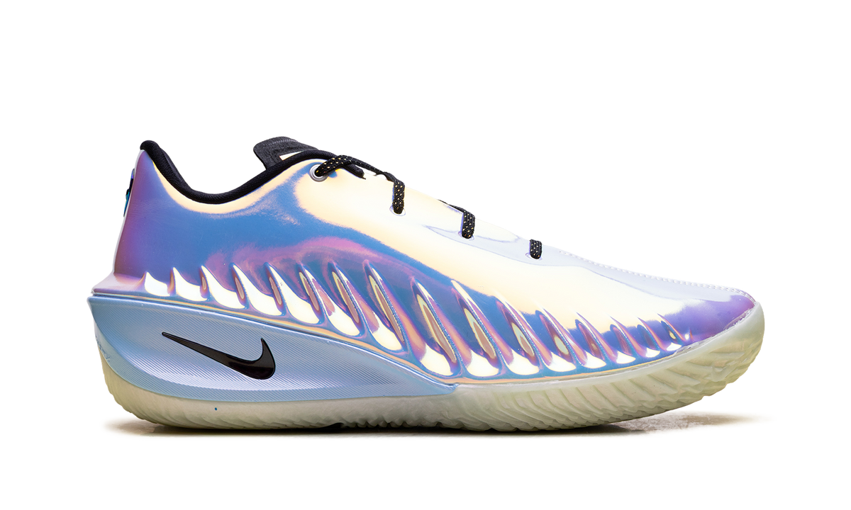 Overkicks - Nike Air Zoom GT Cut 4 LX Victor Wembanyama All-Star Warning Label (IB6729-910 / IB6731-910) - detalle talon