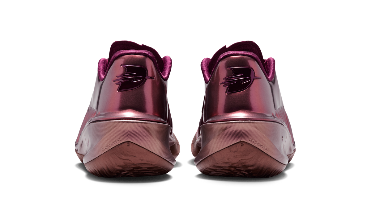 Overkicks - Nike Air Zoom GT Cut 4 Metallic Rose Gold Dylan Harper PE (IR7208-600/IR7205-600) - detalle talon