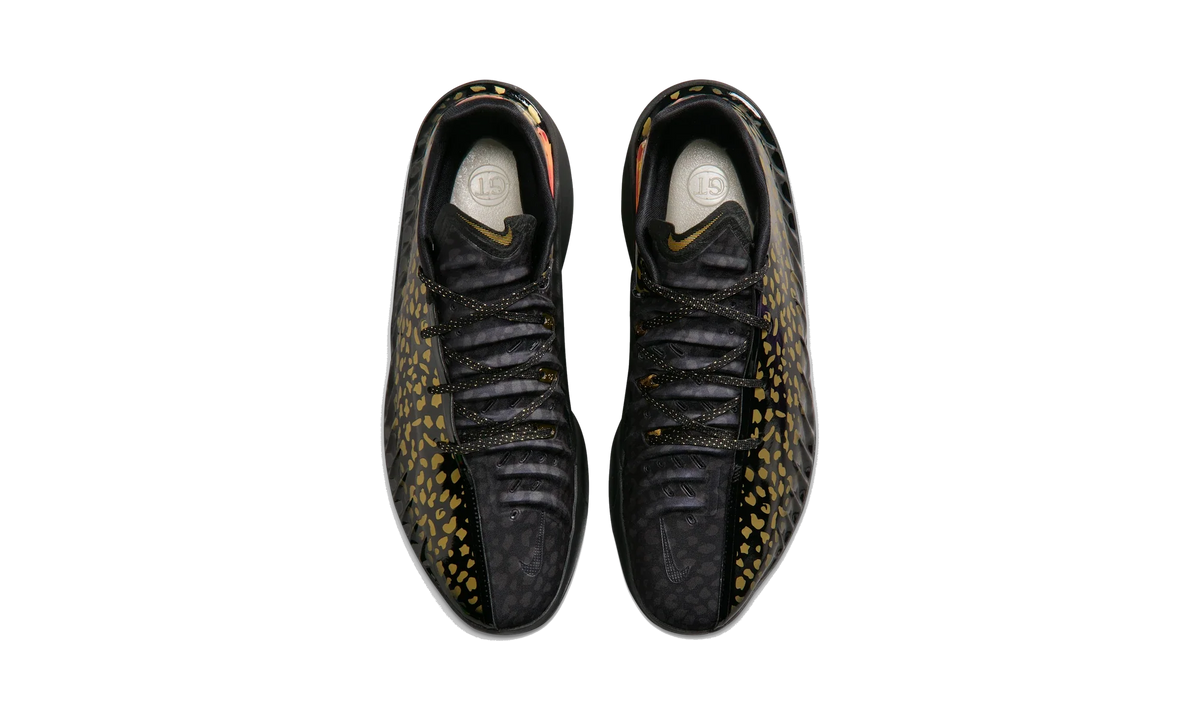 Overkicks - Nike Air Zoom GT Cut 4 Victor Wembanyama Gold Panther (IU1960-001) - vista superior