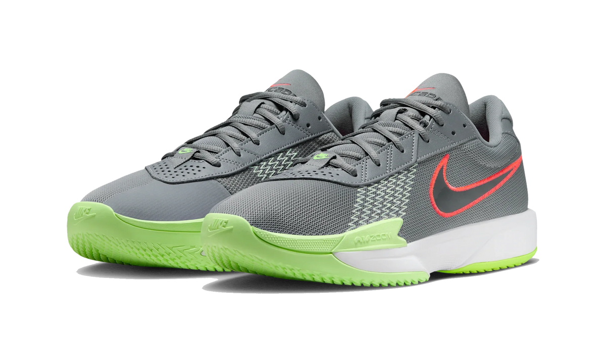 Overkicks - Nike Air Zoom GT Cut Academy Smoke Grey Barely Volt Crimson (FB2599-015) - vista trasera