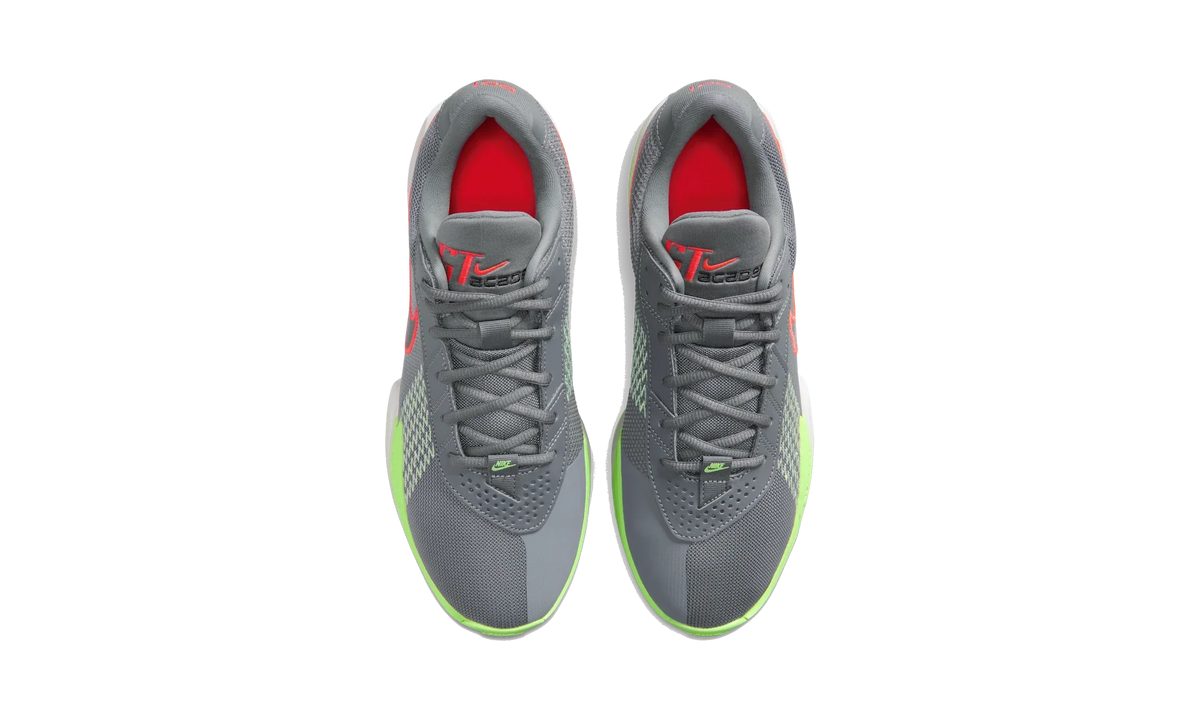 Overkicks - Nike Air Zoom GT Cut Academy Smoke Grey Barely Volt Crimson (FB2599-015) - vista superior