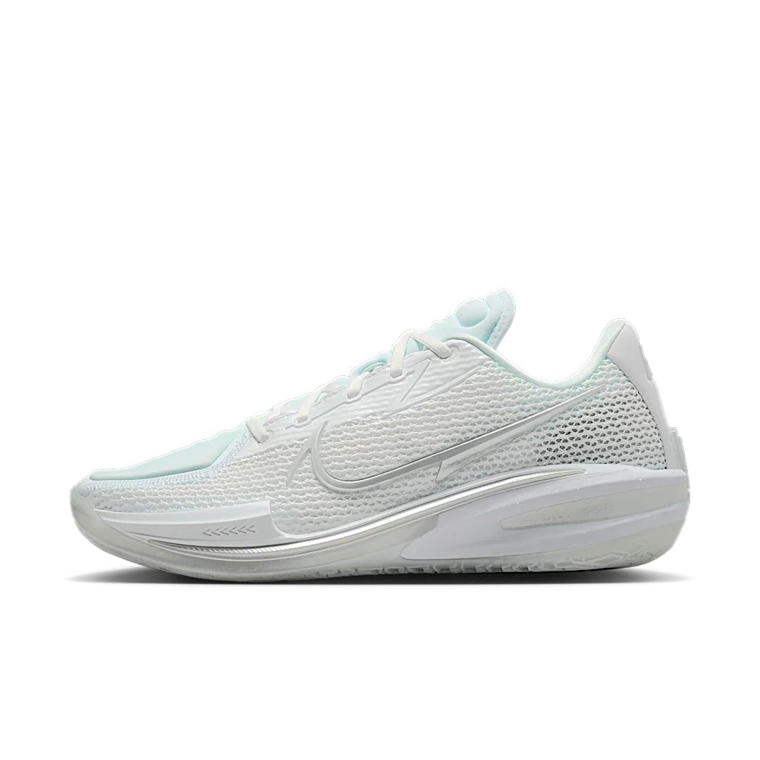 Overkicks - Nike Air Zoom GT Cut White Chrome (CZ0175-102 / CZ0176-102) - vista lateral