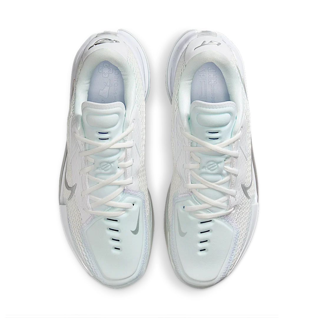Overkicks - Nike Air Zoom GT Cut White Chrome (CZ0175-102 / CZ0176-102) - par completo