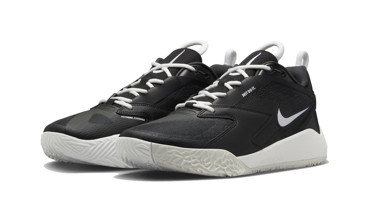 Overkicks - Nike Air Zoom Hyperace 3 Black White (FQ7074-002) - vista trasera