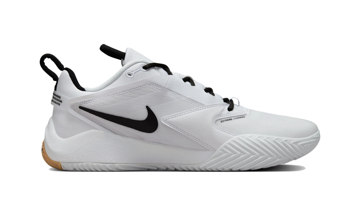 Overkicks - Nike Air Zoom Hyperace 3 White Black Gum (FQ7074-101) - detalle suela
