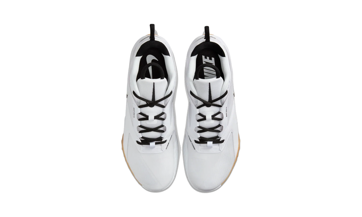 Overkicks - Nike Air Zoom Hyperace 3 White Black Gum (FQ7074-101) - vista superior