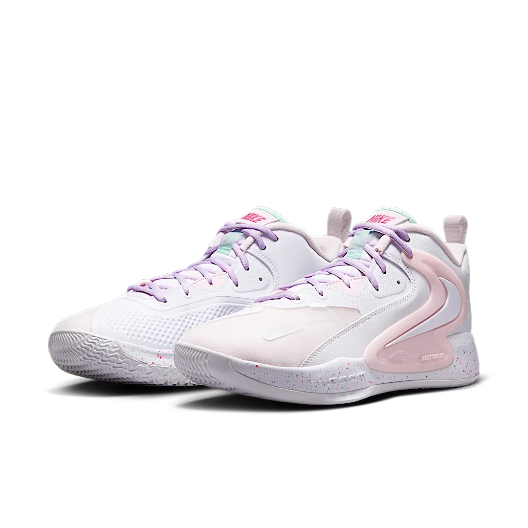 Overkicks - Nike Air Zoom Hyperset 2 SE White Arctic Pink (HF3241-100) - vista trasera