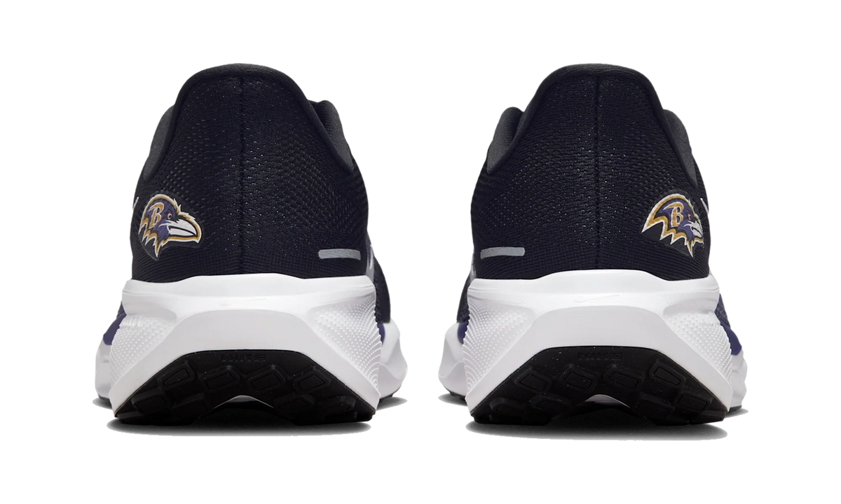 Overkicks - Nike Air Zoom Pegasus 41 Baltimore Ravens (2025) (IB3194-001) - detalle talon