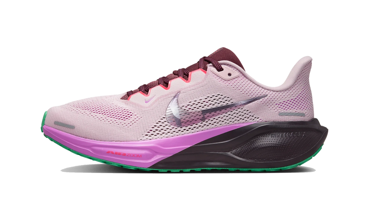 Overkicks - Nike Air Zoom Pegasus 41 Faith Kipyegon Plum Chalk (Womens) (IB4199-500) - vista lateral