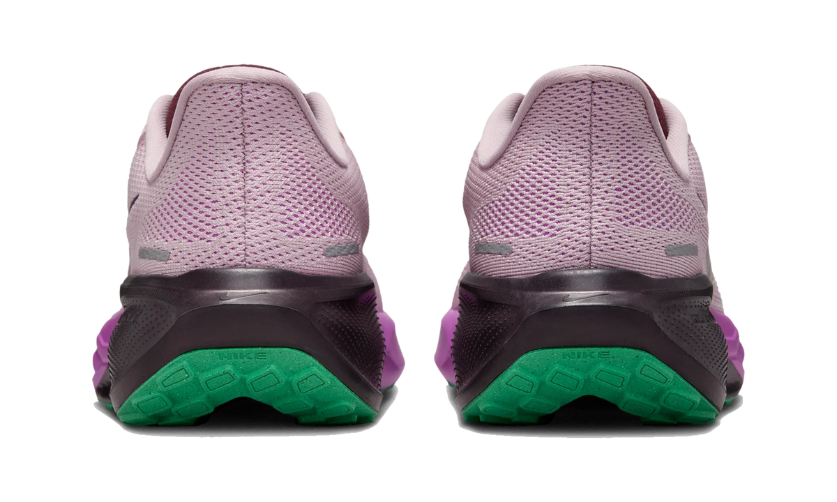 Overkicks - Nike Air Zoom Pegasus 41 Faith Kipyegon Plum Chalk (Womens) (IB4199-500) - detalle talon