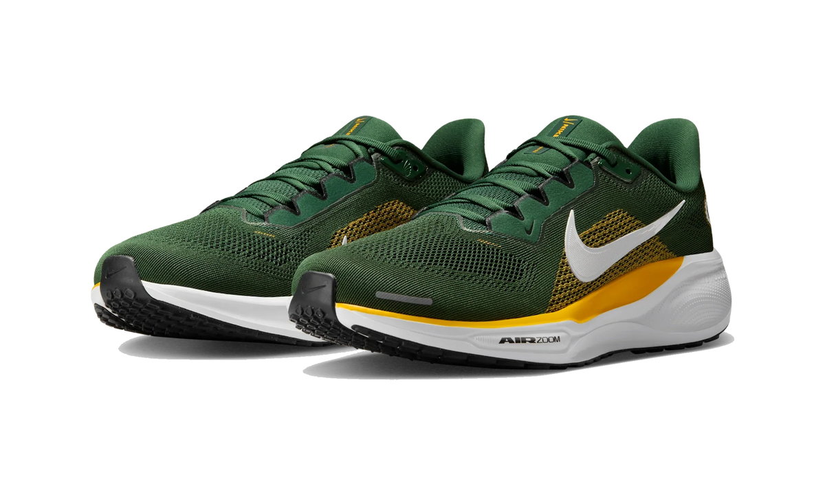 Overkicks - Nike Air Zoom Pegasus 41 Green Bay Packers (2025) (IB3216-300) - vista trasera