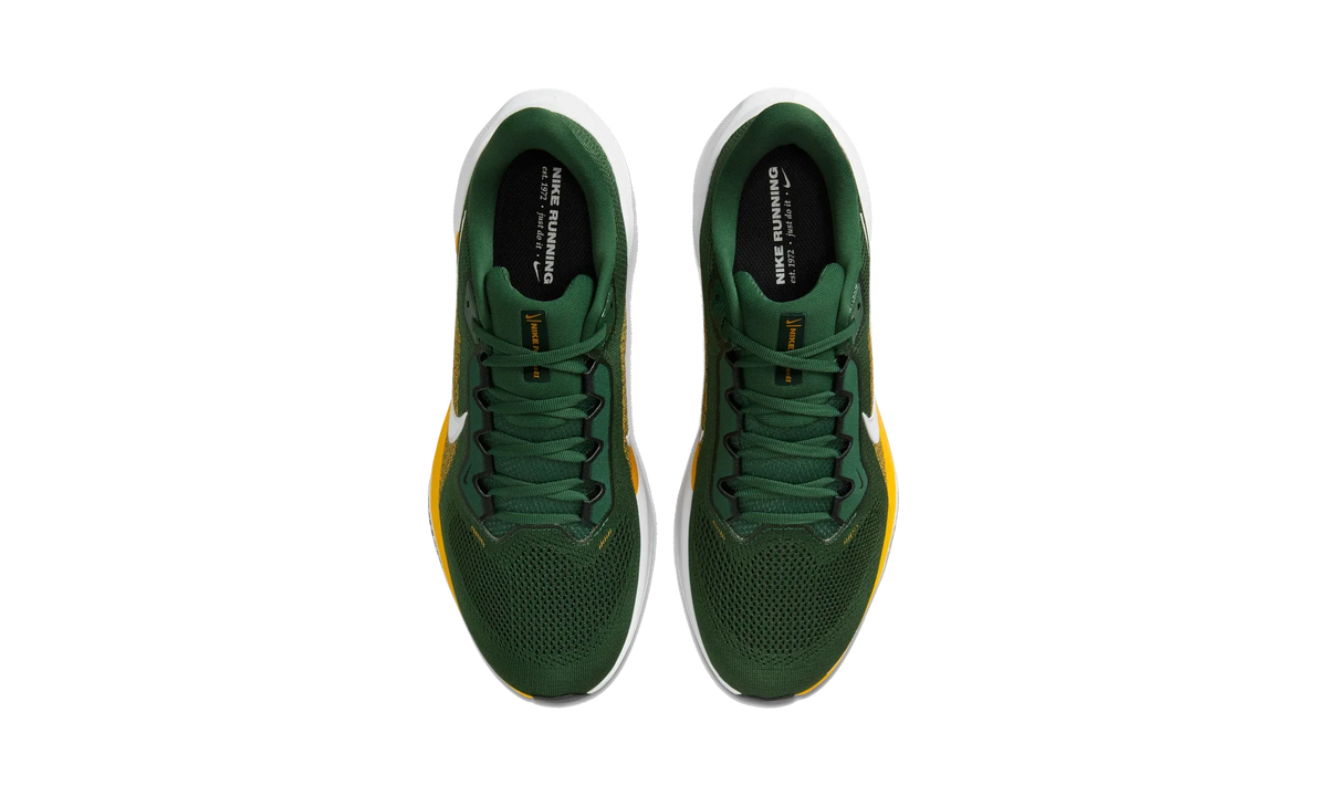 Overkicks - Nike Air Zoom Pegasus 41 Green Bay Packers (2025) (IB3216-300) - vista superior