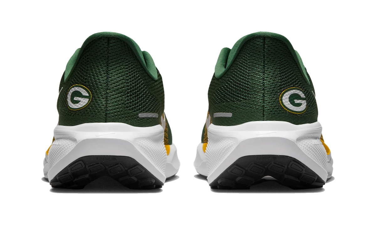 Overkicks - Nike Air Zoom Pegasus 41 Green Bay Packers (2025) (IB3216-300) - detalle talon