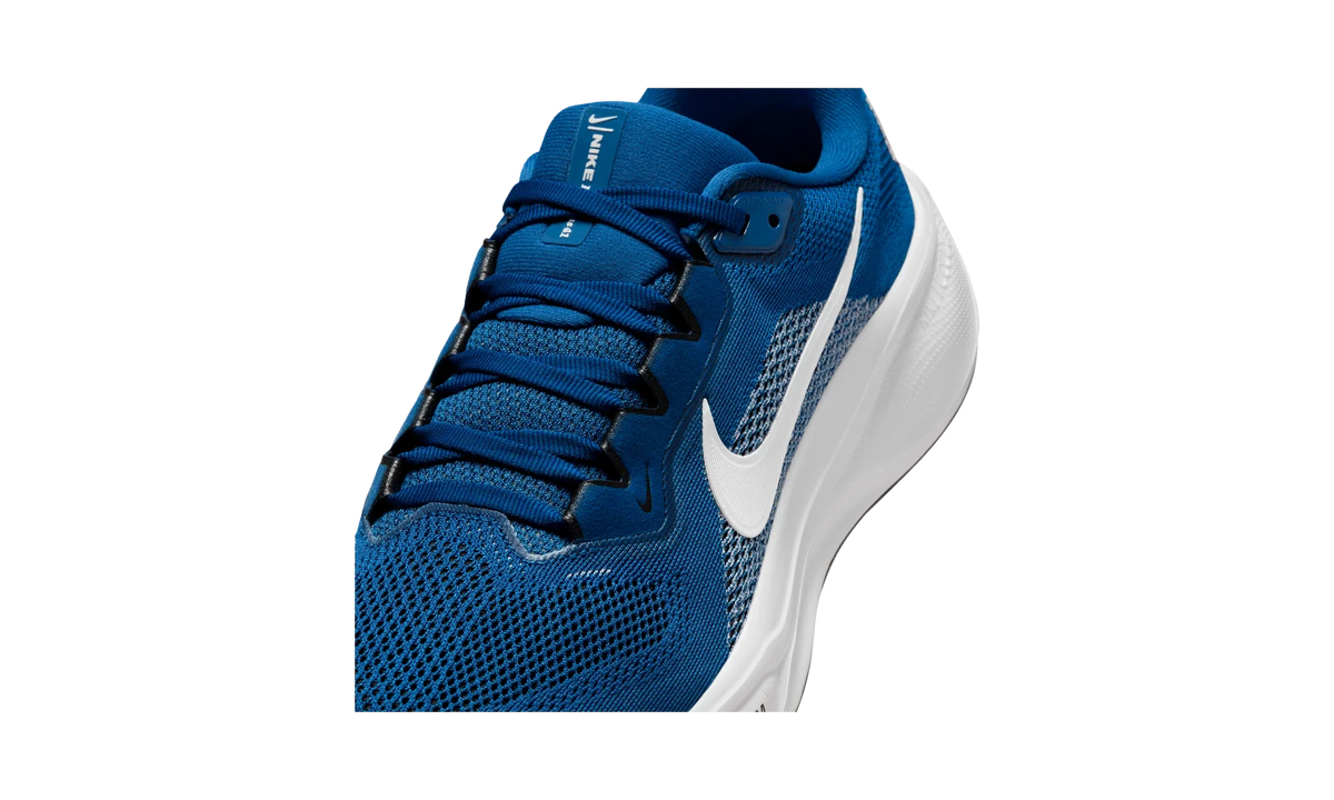 Overkicks - Nike Air Zoom Pegasus 41 Indianapolis Colts (2025) (IB3214-400) - detalle lateral interior