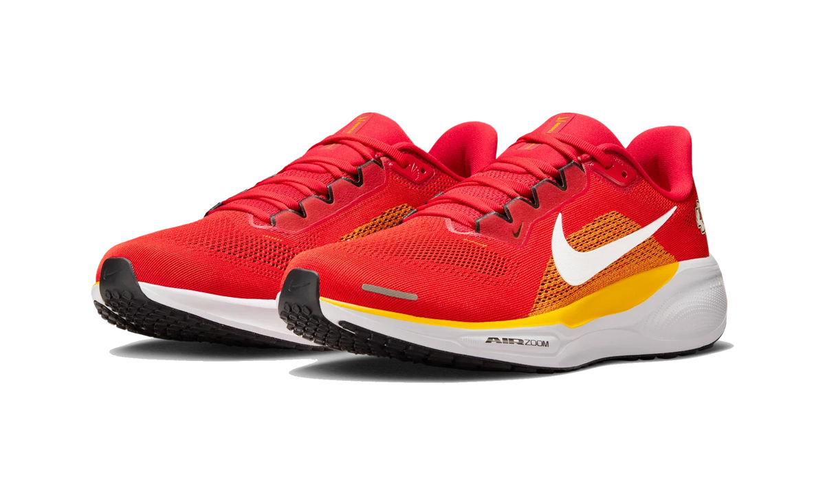Overkicks - Nike Air Zoom Pegasus 41 Kansas City Chiefs (2025) (IB3209-600) - vista trasera