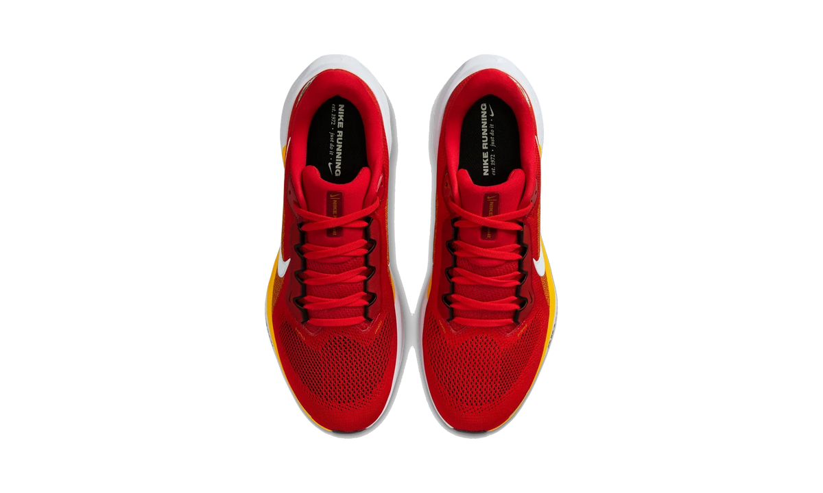 Overkicks - Nike Air Zoom Pegasus 41 Kansas City Chiefs (2025) (IB3209-600) - vista superior
